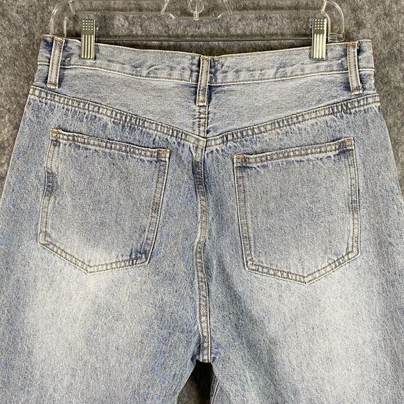 Princess Polly Light Blue High Rise Jeans - Picture 10 of 15